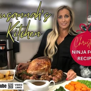 Susannah's Kitchen COOK BOOK "Christmas Ninja Foodi Recipes"