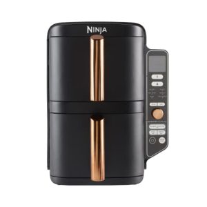 Ninja Deluxe Black & Copper Double Stack XL 2-Drawer Air Fryer 9.5L SL400UKDBCP